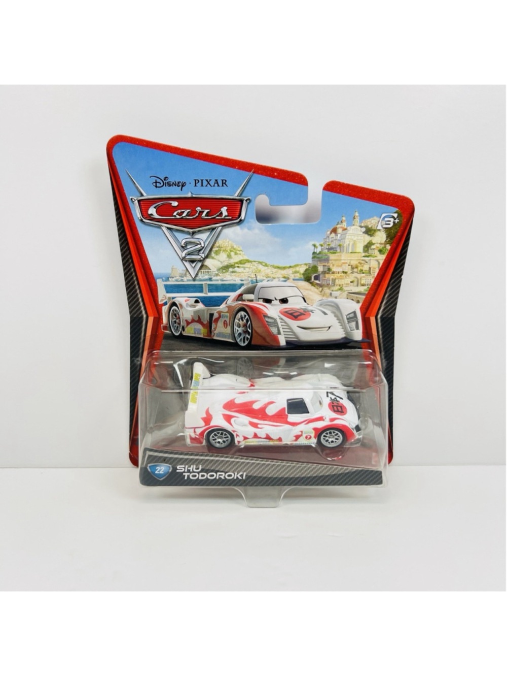 Disney Pixar Cars - SHU TODOROKI WGP Cars 2 2011 - 1:55 Diecast
